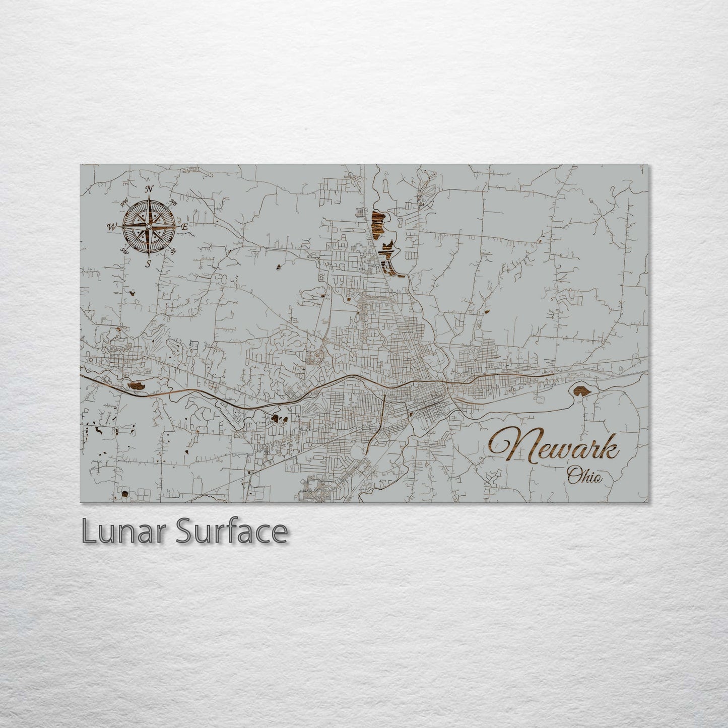 Newark, Ohio Street Map