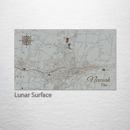 Newark, Ohio Street Map