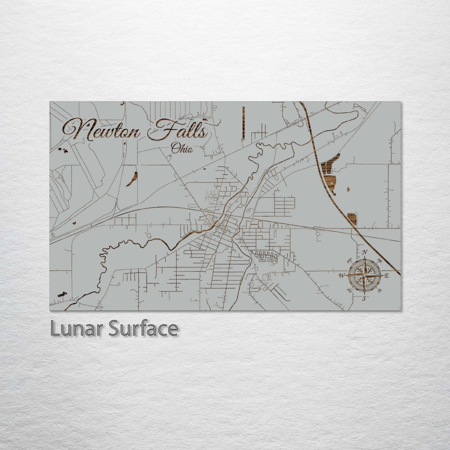 Newton Falls, Ohio Street Map