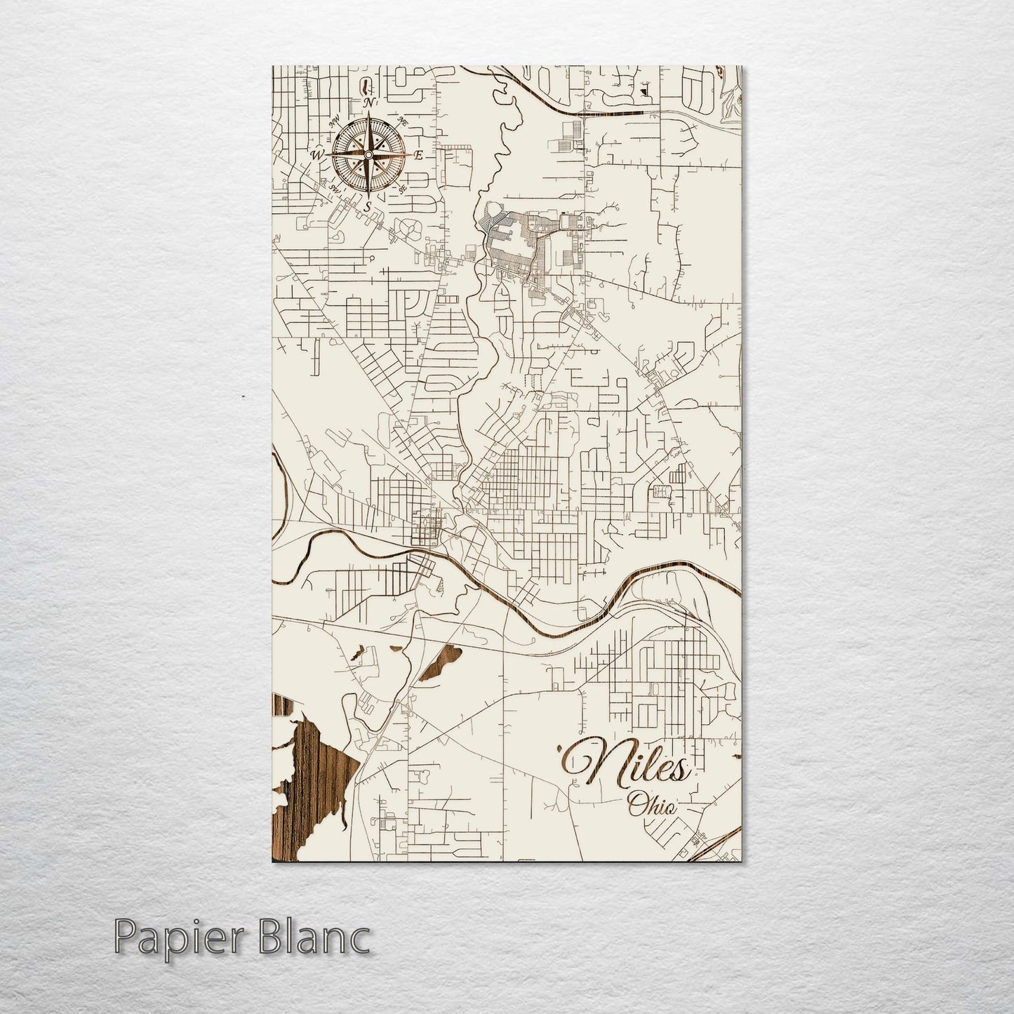 Niles, Ohio Street Map