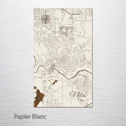 Niles, Ohio Street Map