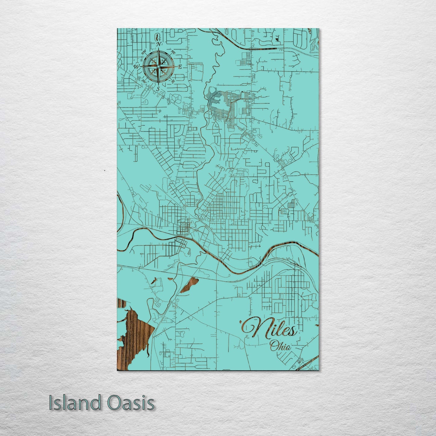 Niles, Ohio Street Map