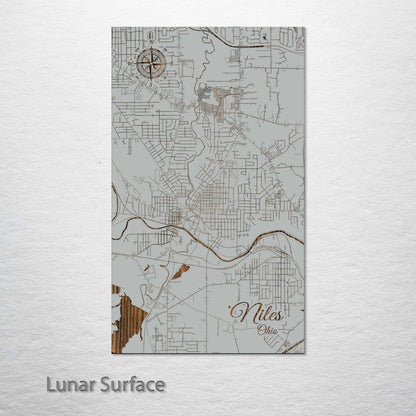 Niles, Ohio Street Map