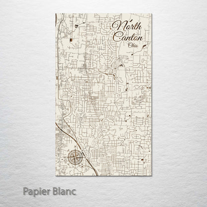 North Canton, Ohio Street Map