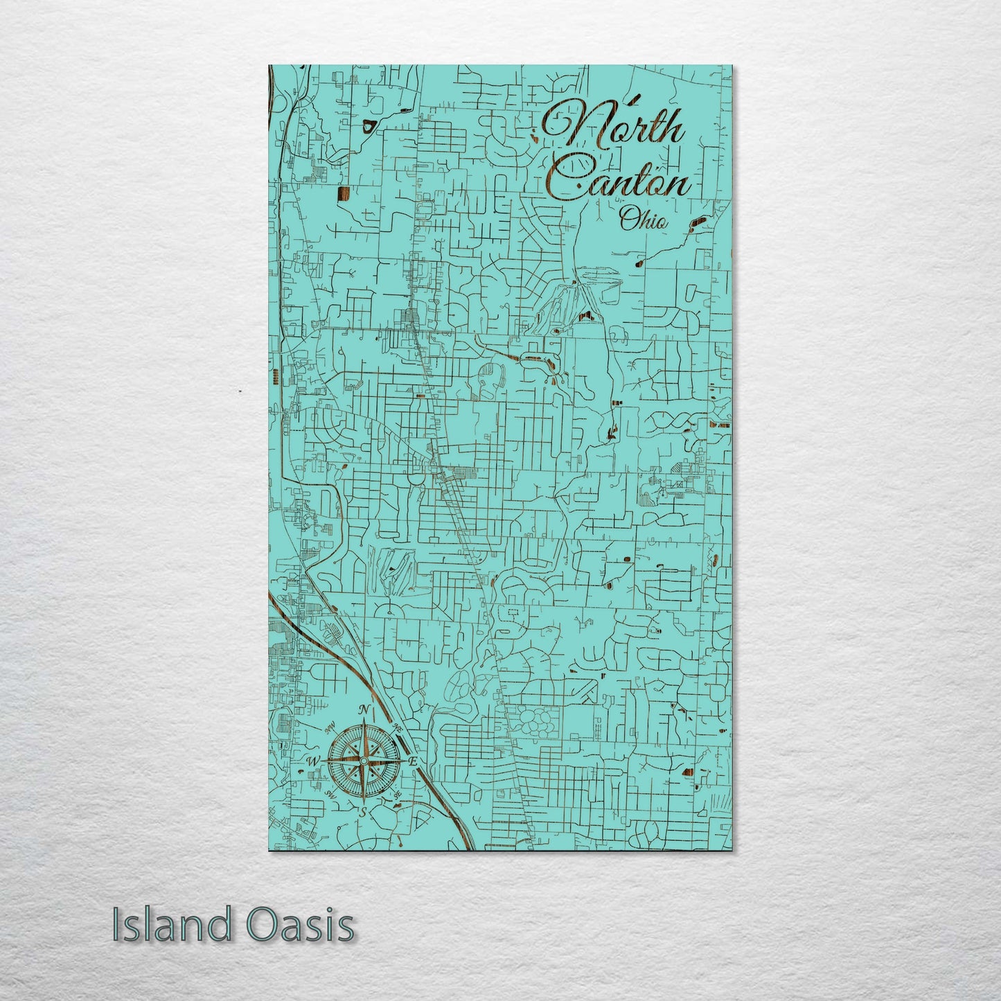 North Canton, Ohio Street Map