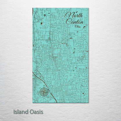 North Canton, Ohio Street Map