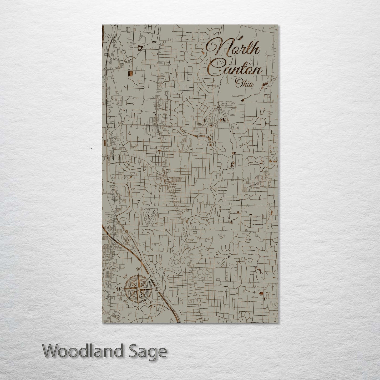 North Canton, Ohio Street Map