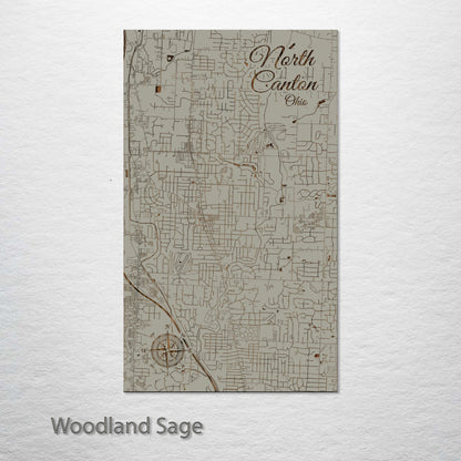 North Canton, Ohio Street Map