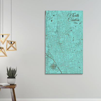 North Canton, Ohio Street Map