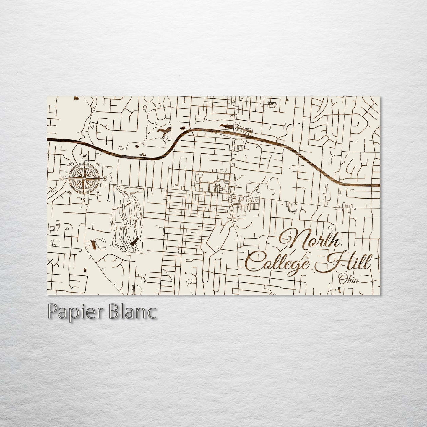 North College Hill, Ohio Street Map