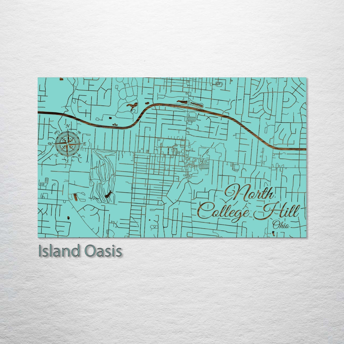 North College Hill, Ohio Street Map