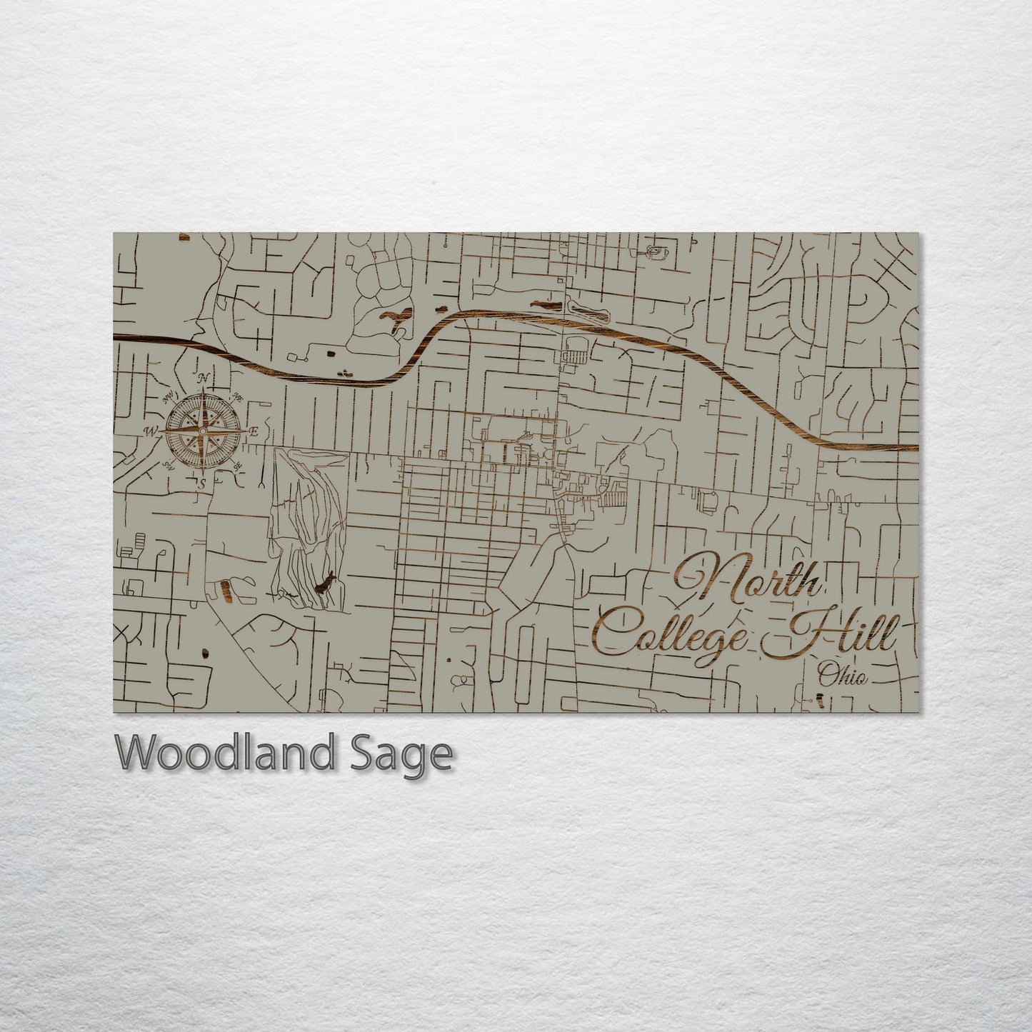 North College Hill, Ohio Street Map