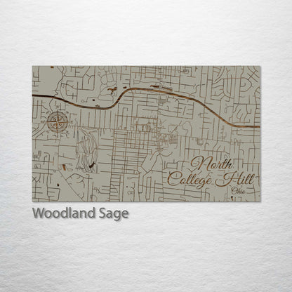 North College Hill, Ohio Street Map