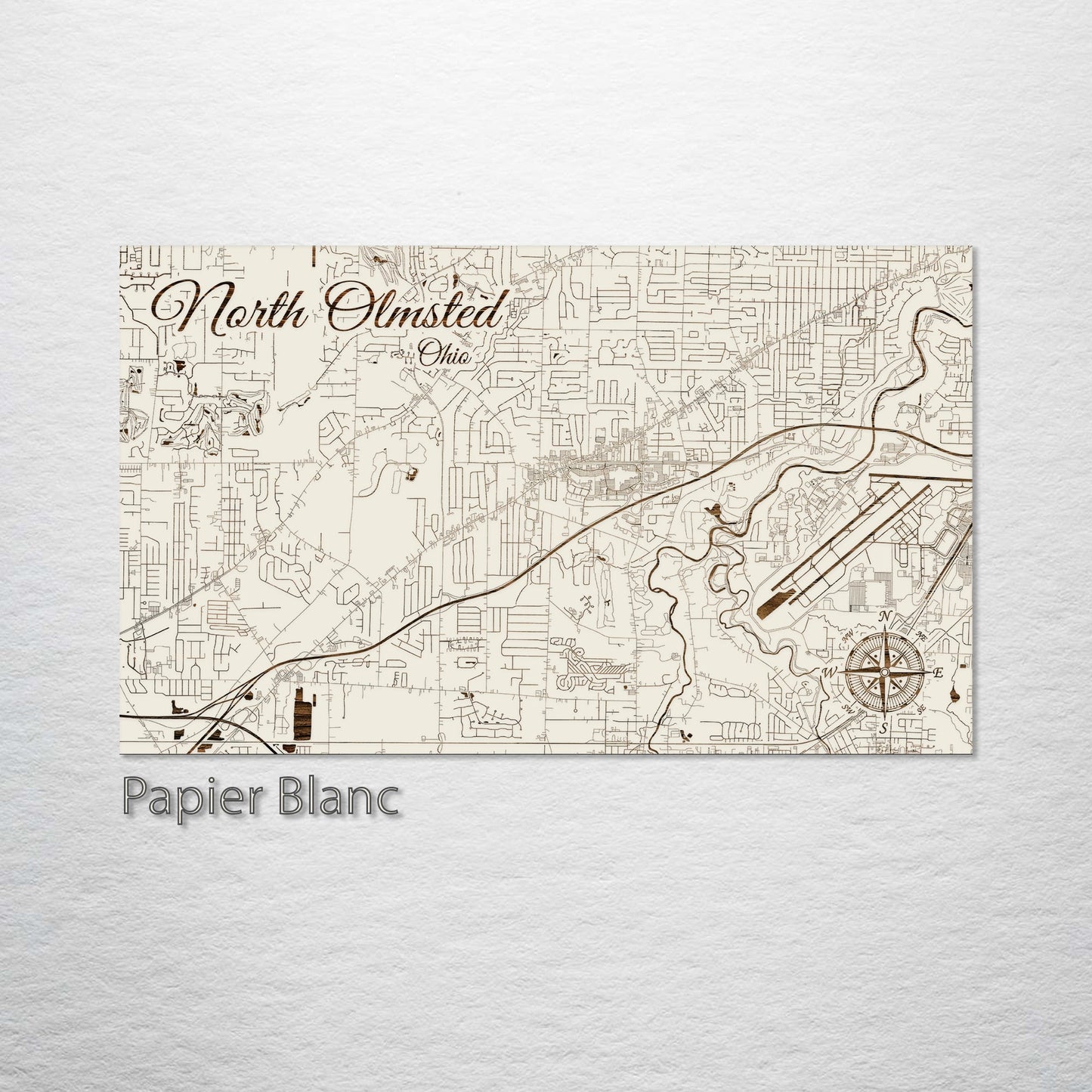 North Olmsted, Ohio Street Map