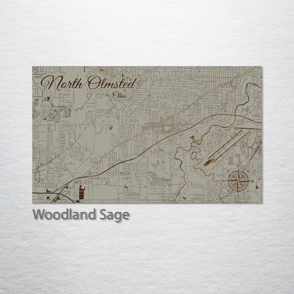 North Olmsted, Ohio Street Map