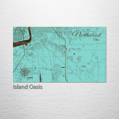 Northwood, Ohio Street Map