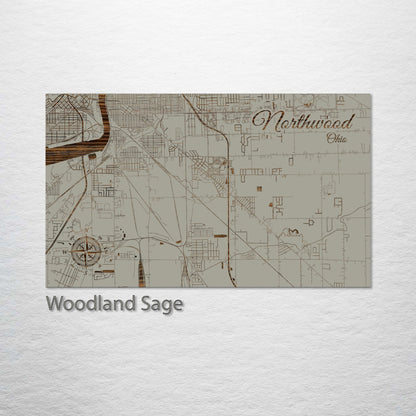 Northwood, Ohio Street Map