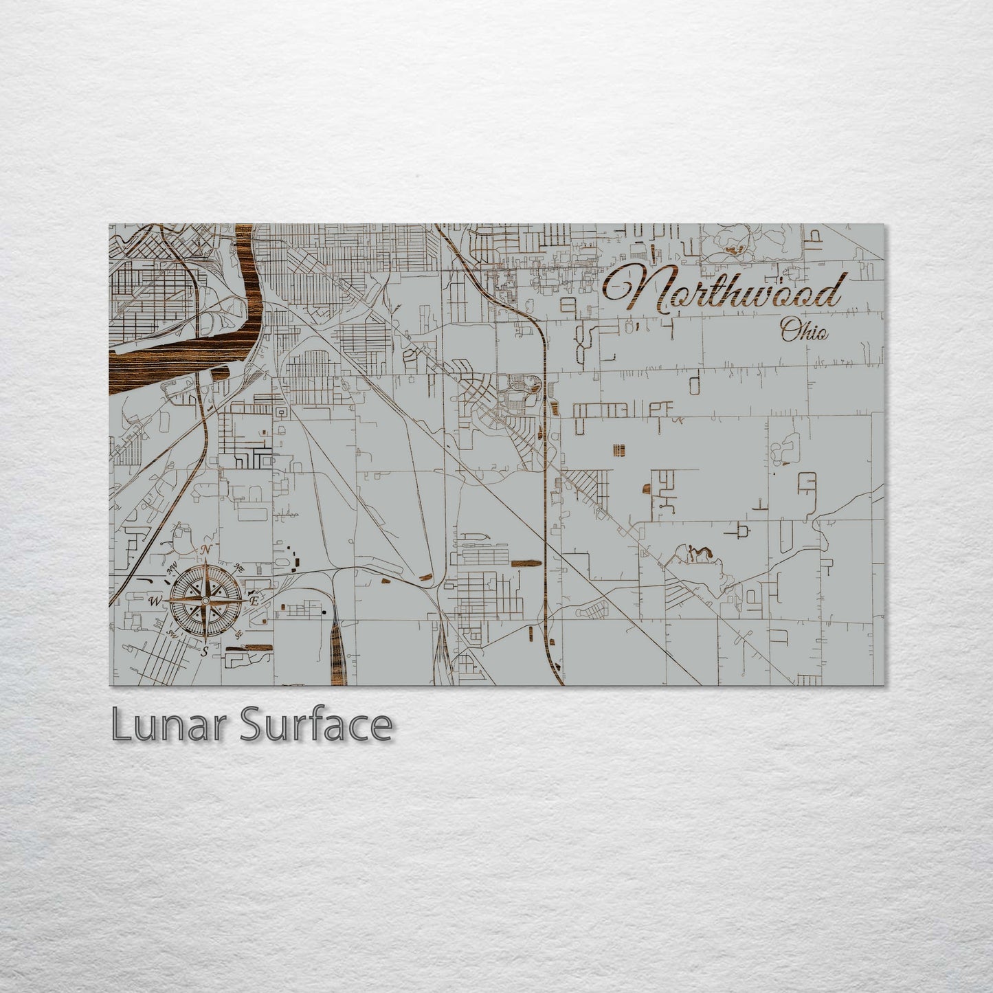 Northwood, Ohio Street Map