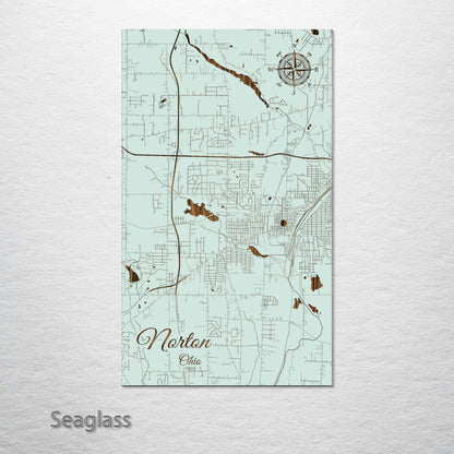 Norton, Ohio Street Map