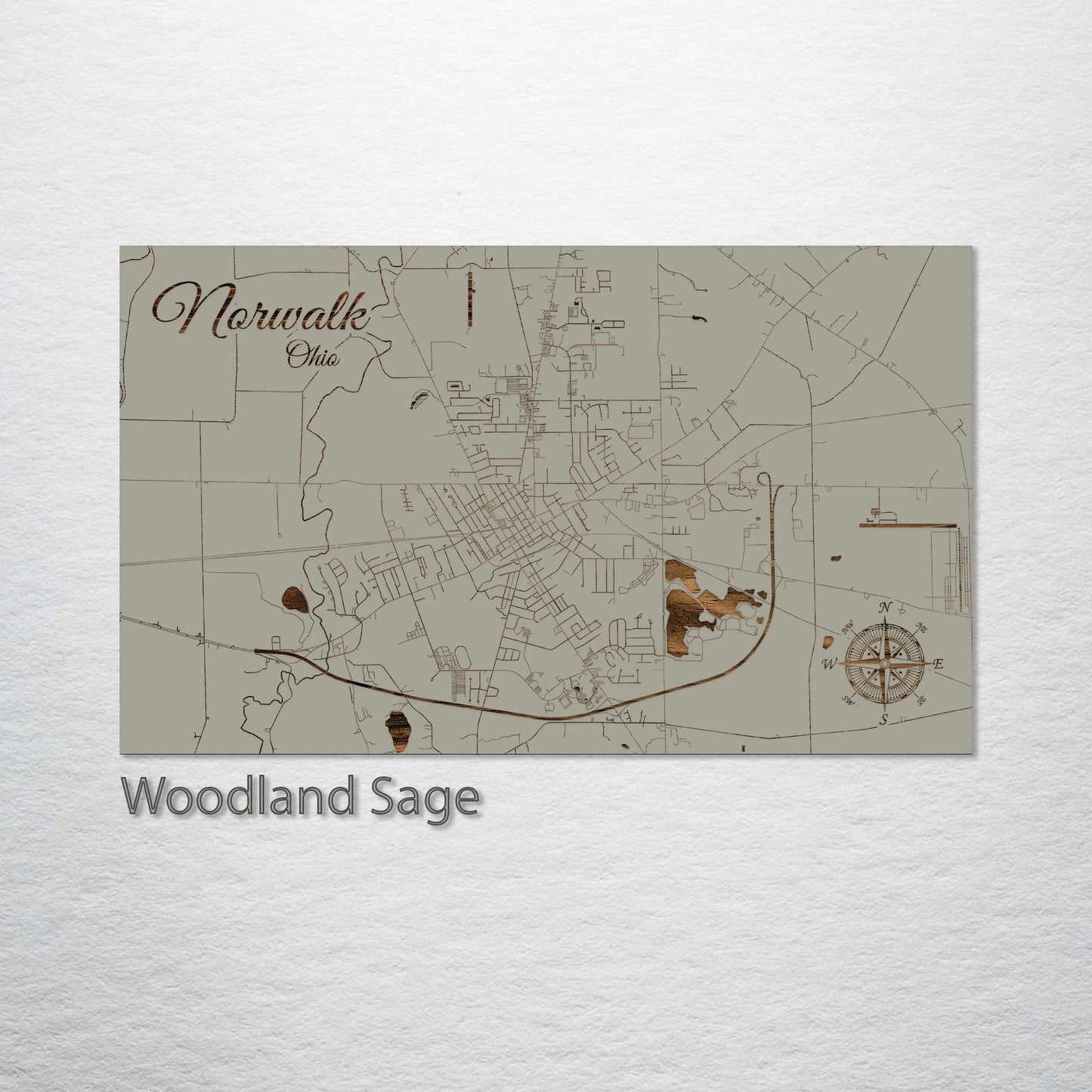 Norwalk, Ohio Street Map