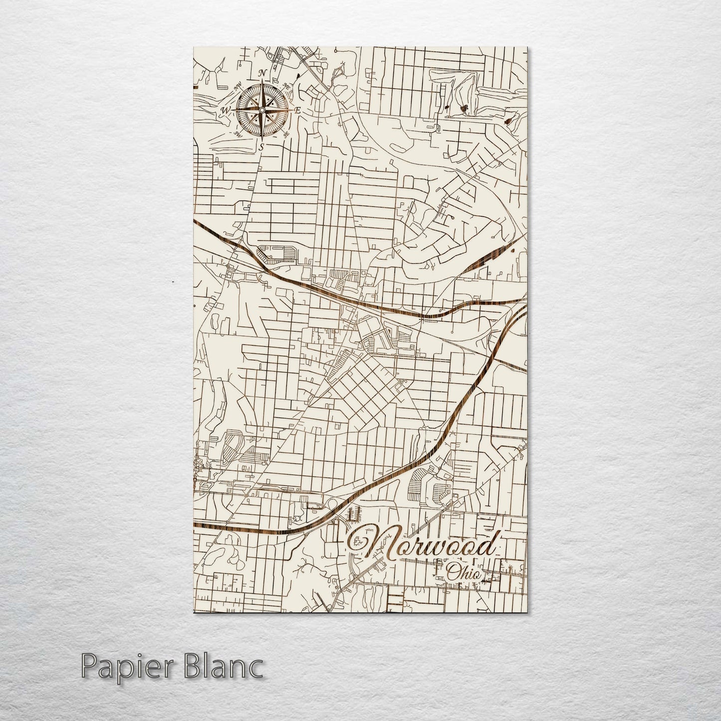 Norwood, Ohio Street Map