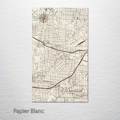 Norwood, Ohio Street Map