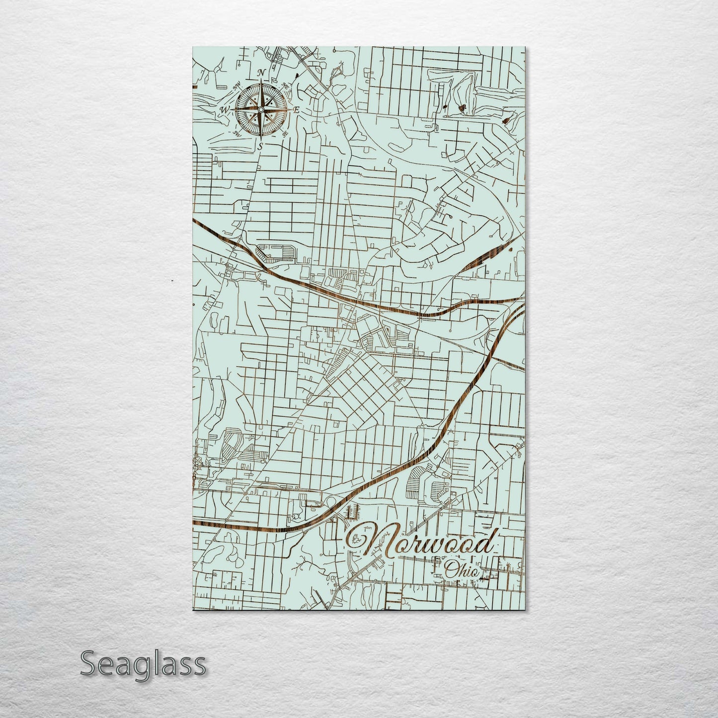 Norwood, Ohio Street Map