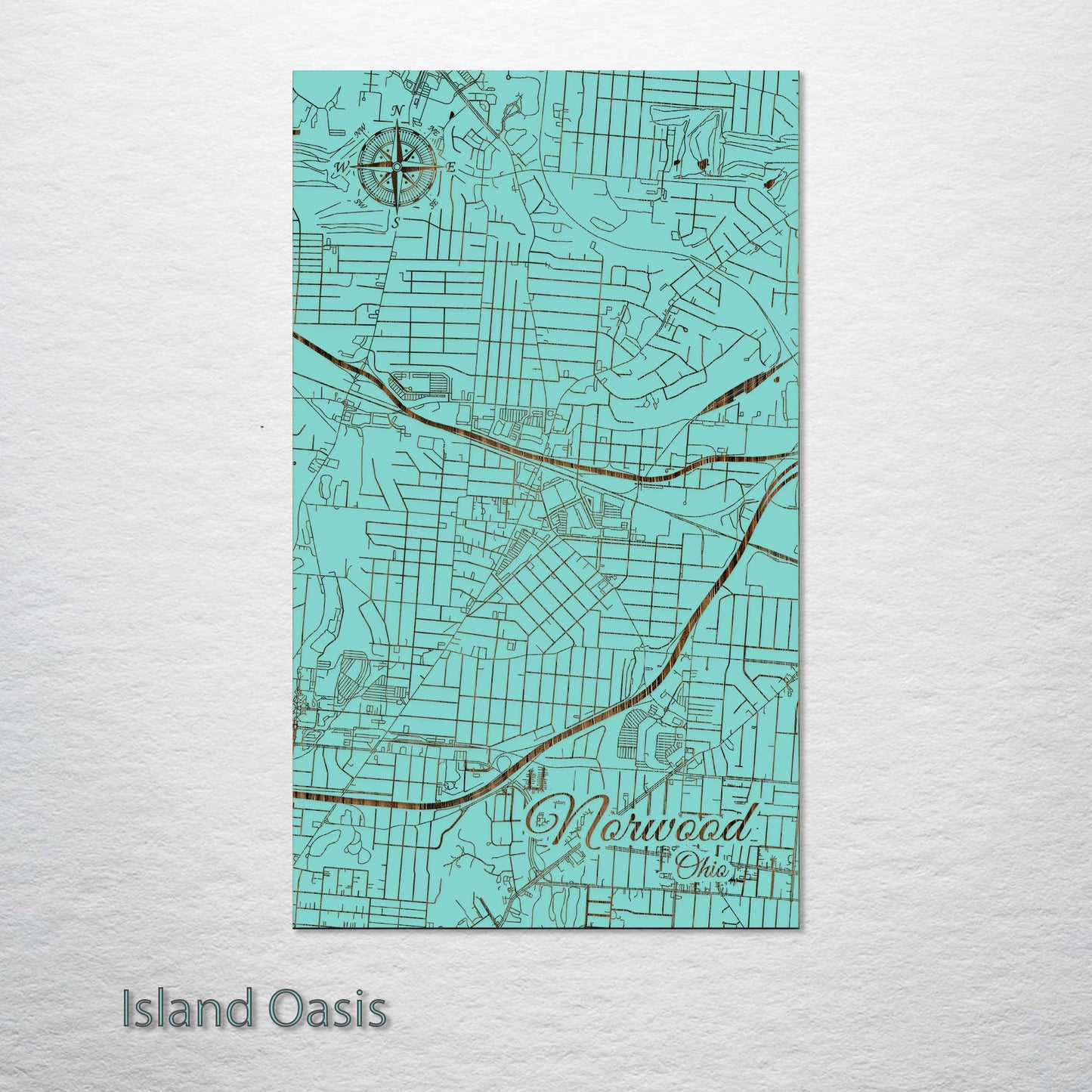 Norwood, Ohio Street Map