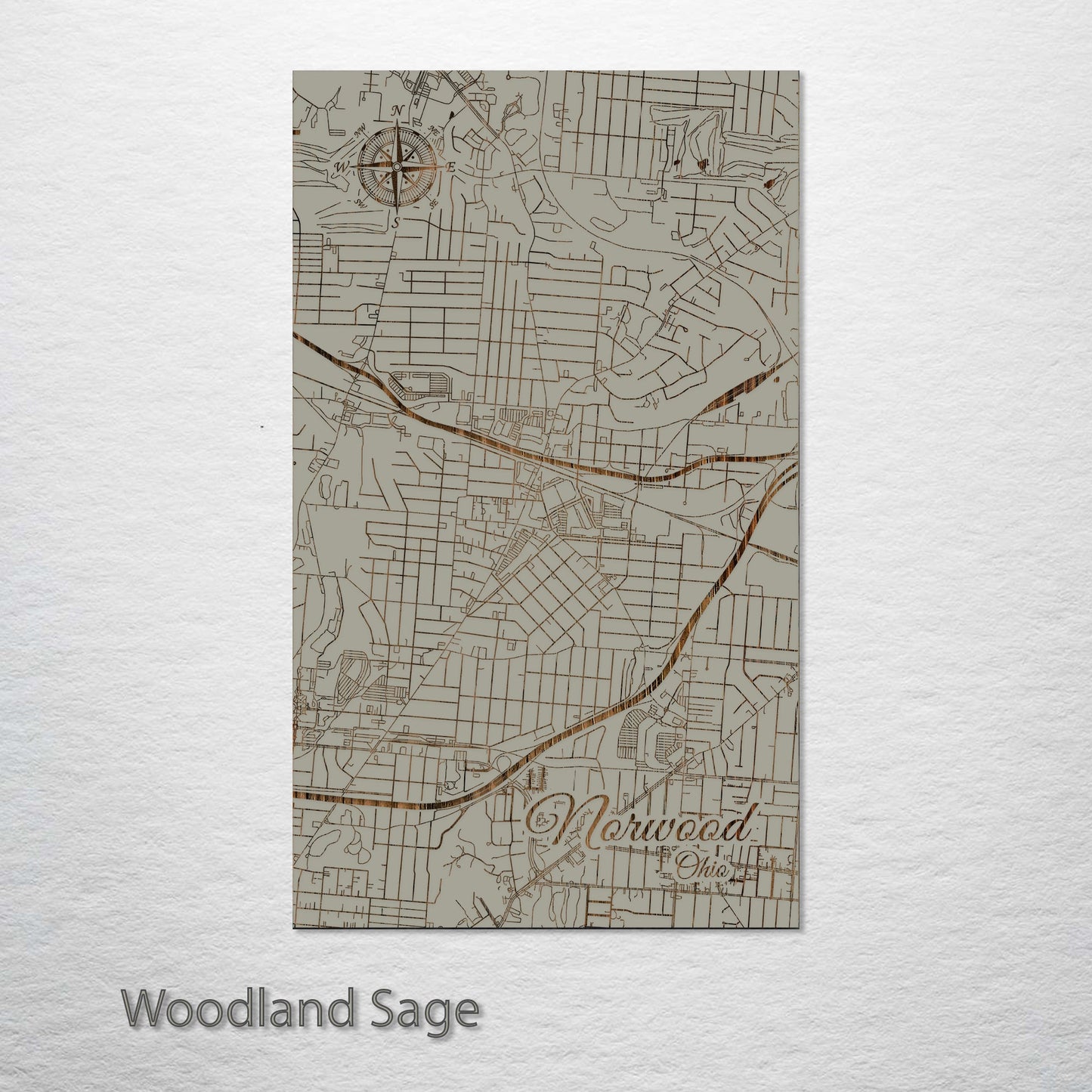 Norwood, Ohio Street Map