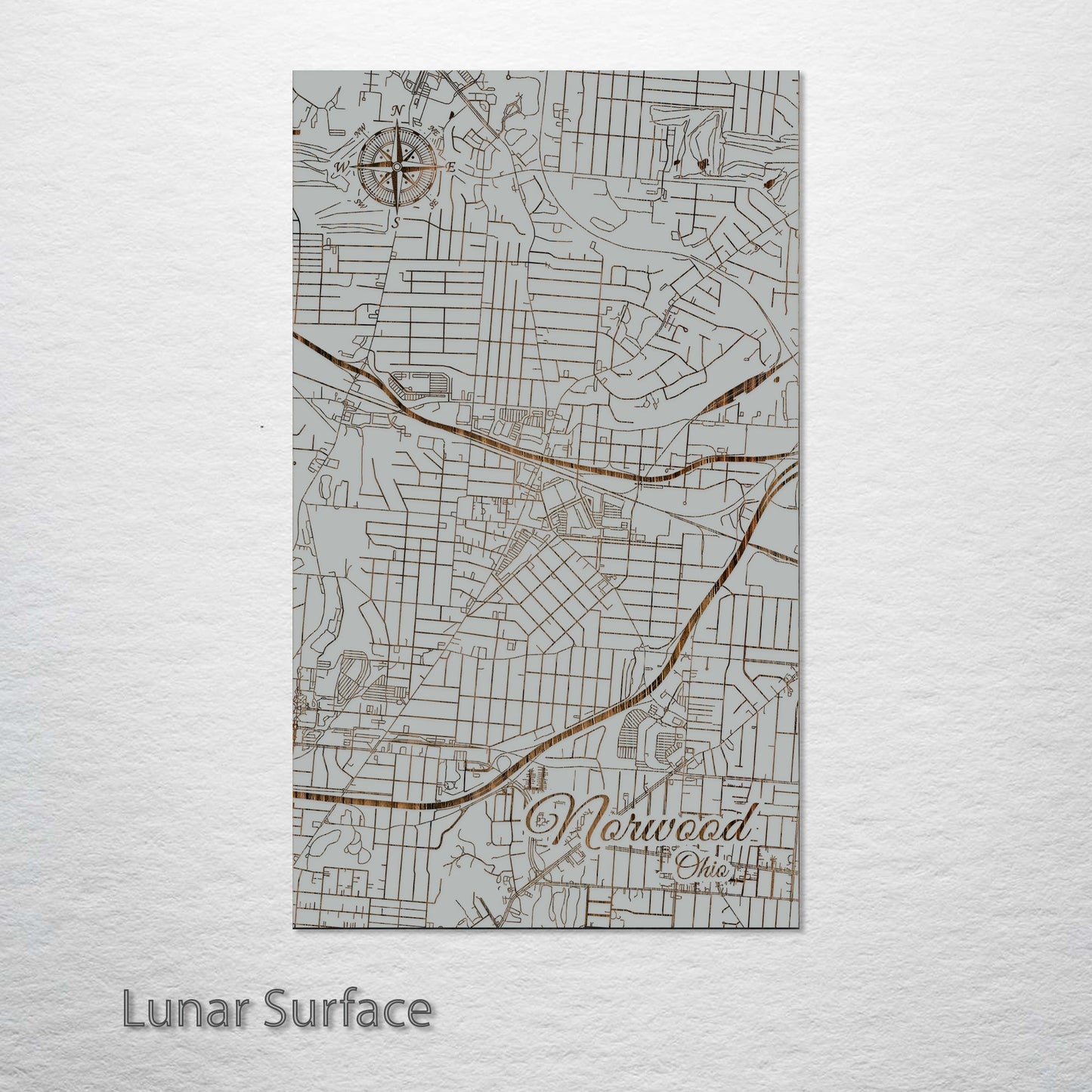 Norwood, Ohio Street Map