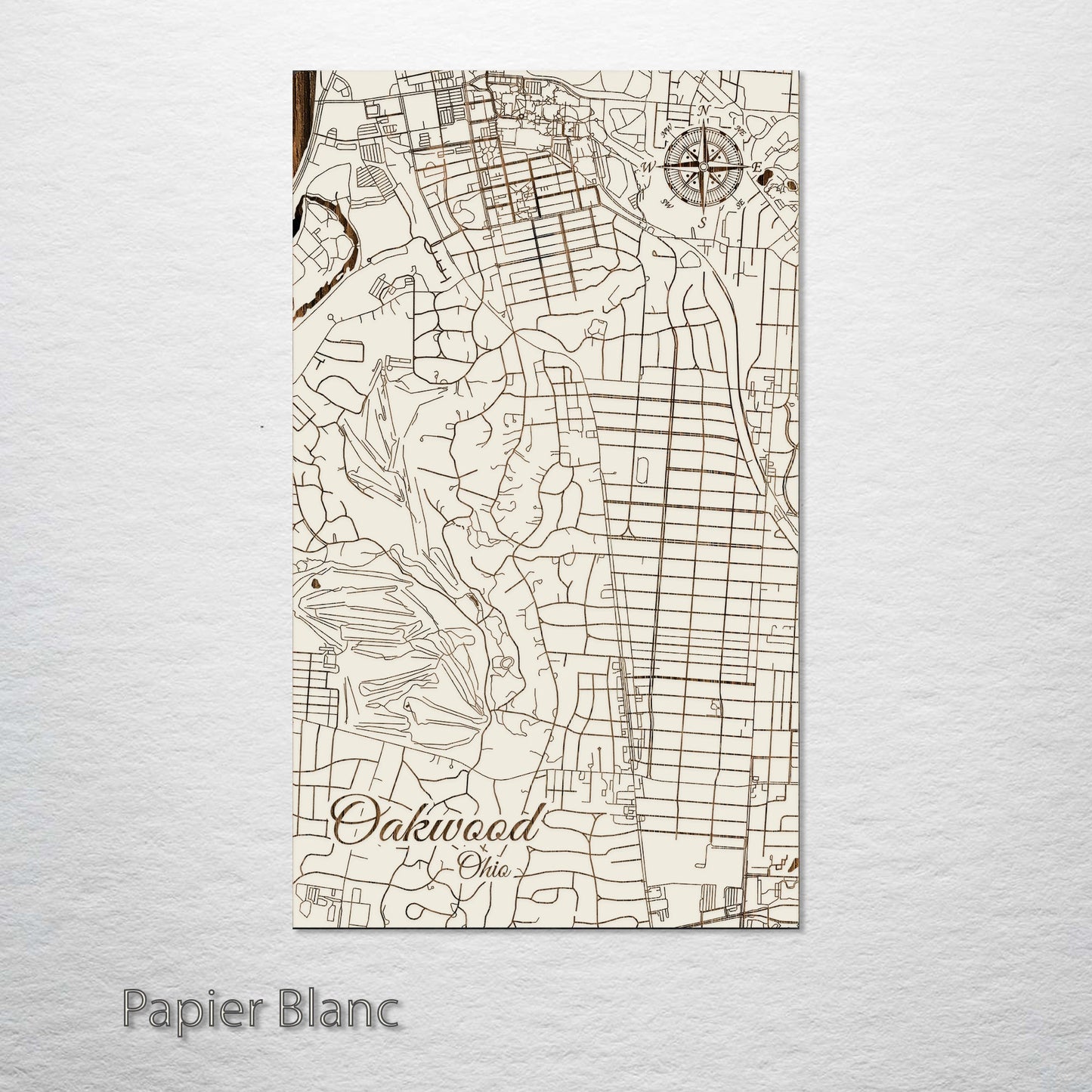 Oakwood, Ohio Street Map