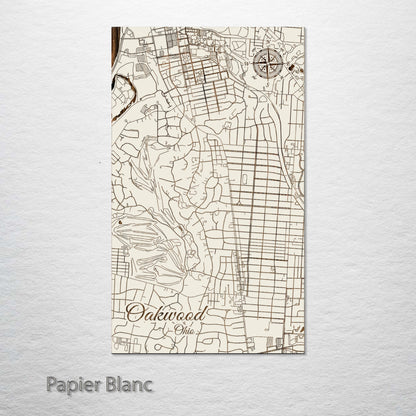 Oakwood, Ohio Street Map