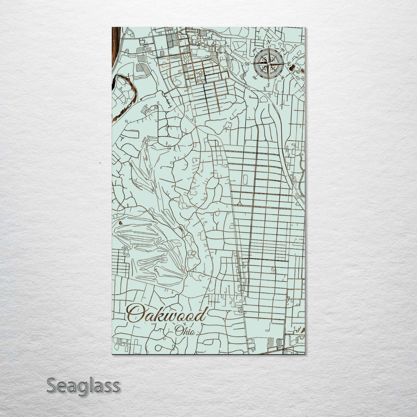 Oakwood, Ohio Street Map