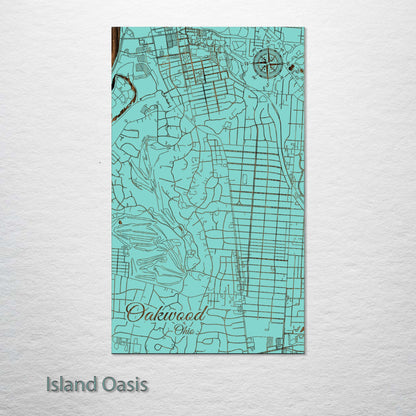 Oakwood, Ohio Street Map