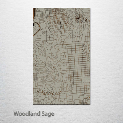 Oakwood, Ohio Street Map