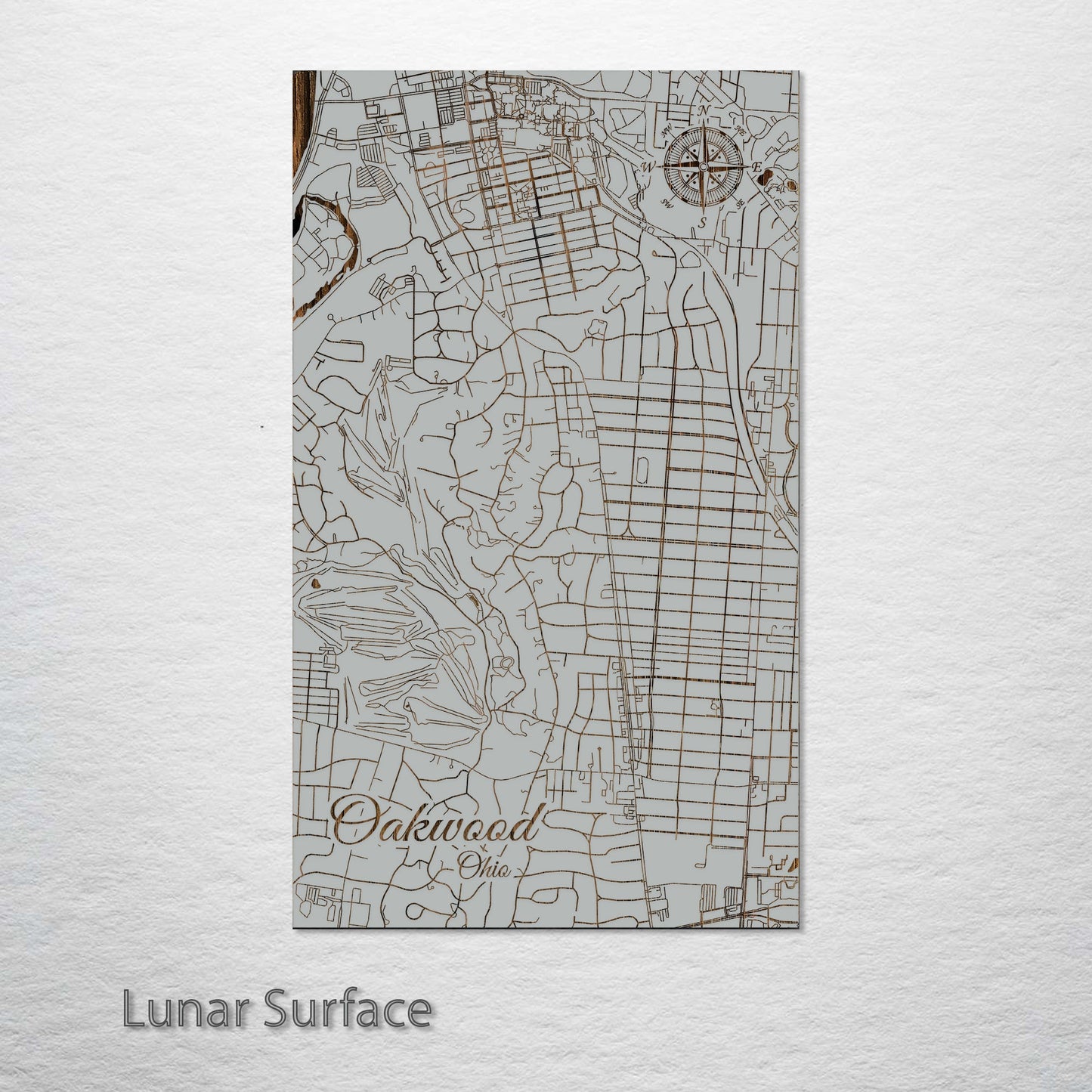 Oakwood, Ohio Street Map