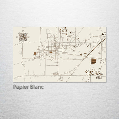 Oberlin, Ohio Street Map