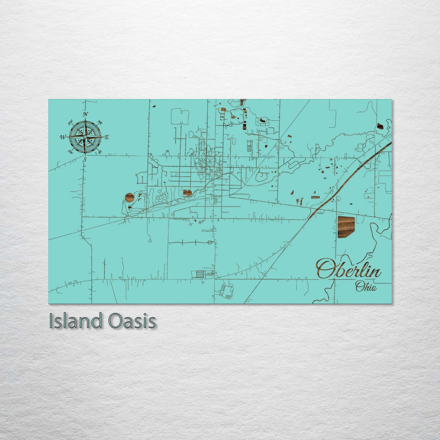 Oberlin, Ohio Street Map