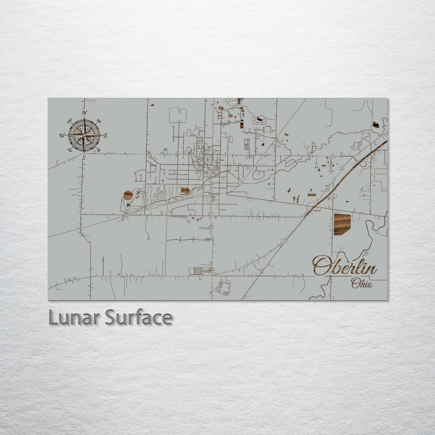 Oberlin, Ohio Street Map