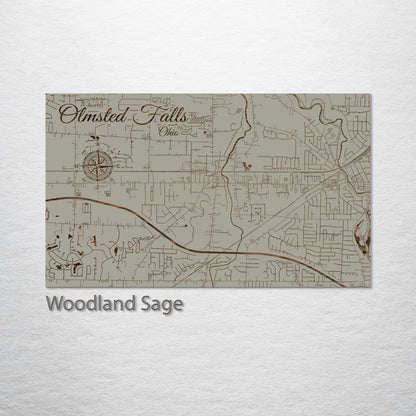 Olmsted Falls, Ohio Street Map