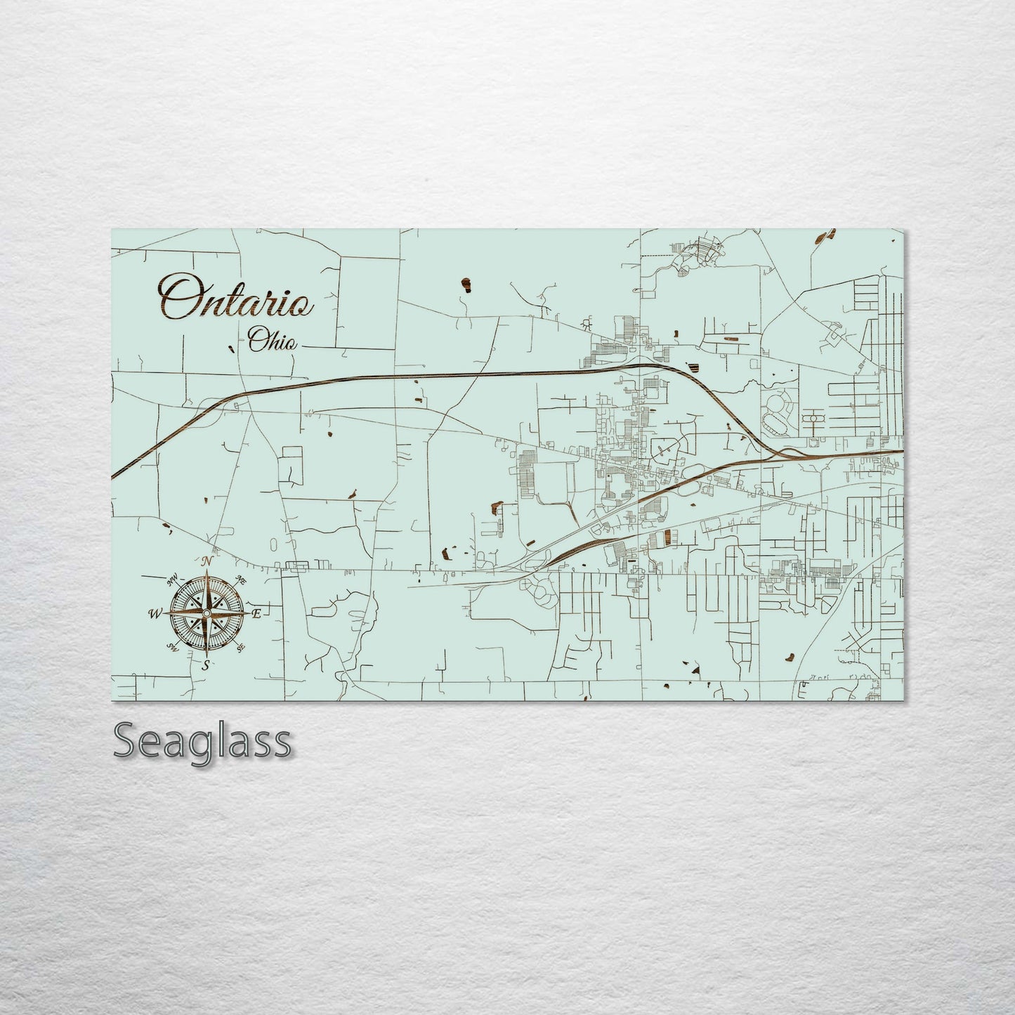 Ontario, Ohio Street Map