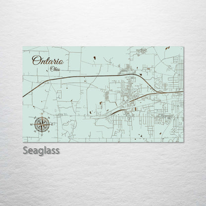 Ontario, Ohio Street Map