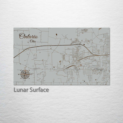 Ontario, Ohio Street Map