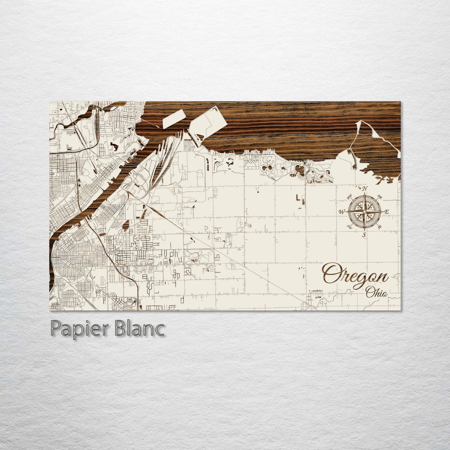 Oregon, Ohio Street Map