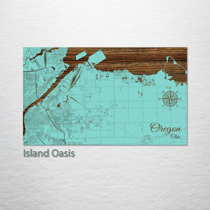 Oregon, Ohio Street Map