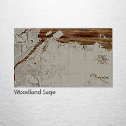 Oregon, Ohio Street Map