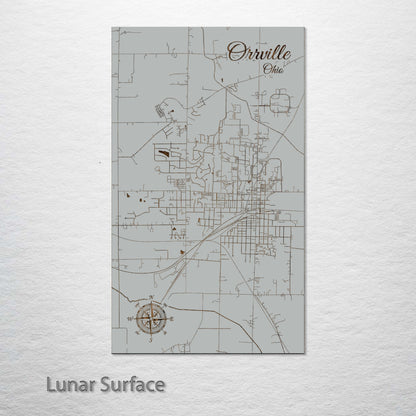 Orrville, Ohio Street Map