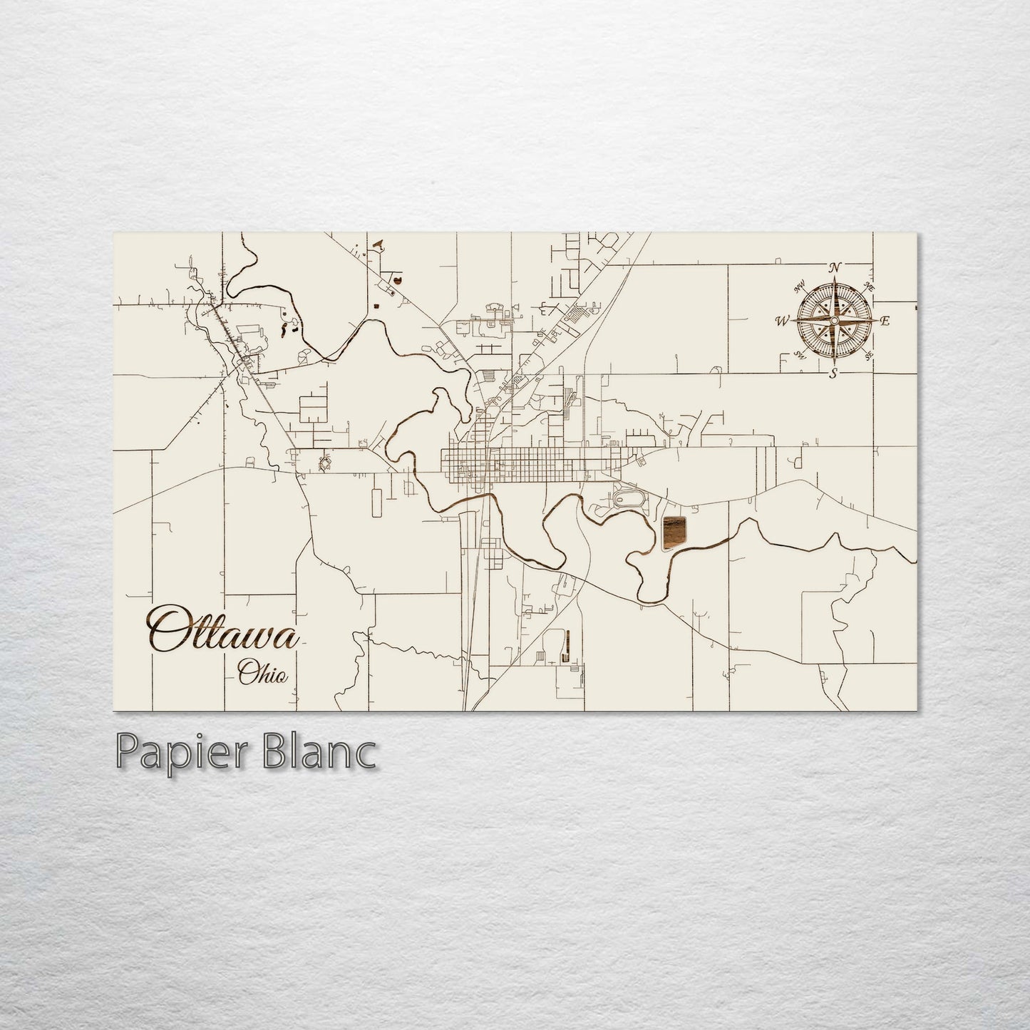 Ottawa, Ohio Street Map