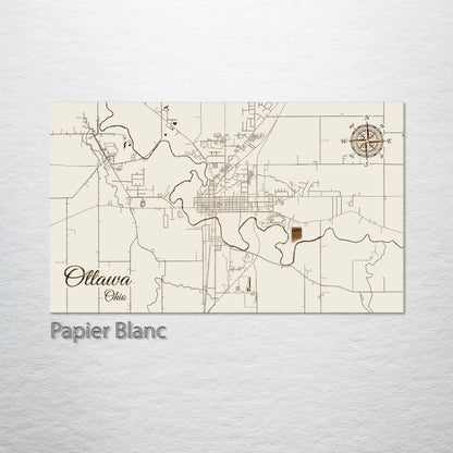 Ottawa, Ohio Street Map