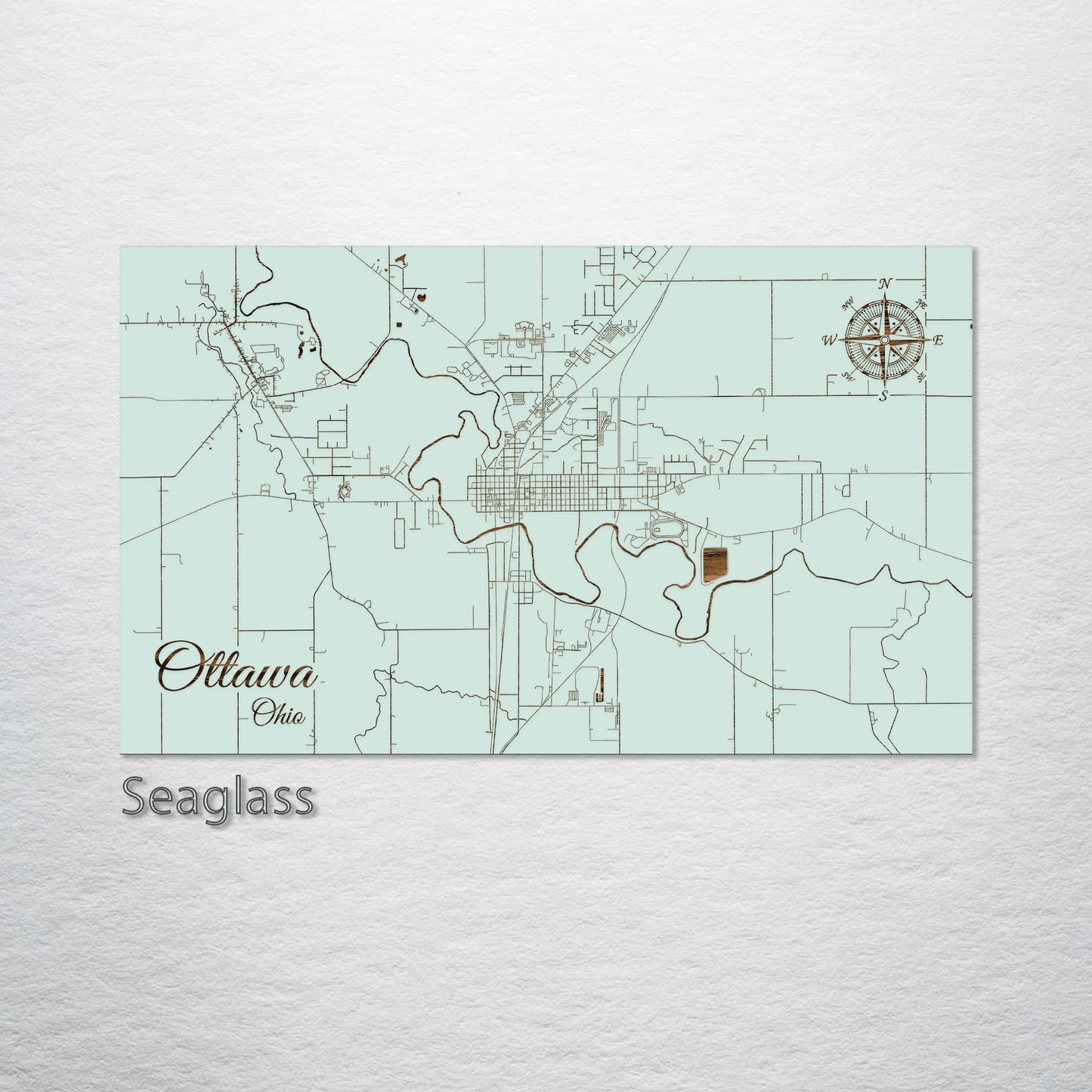 Ottawa, Ohio Street Map